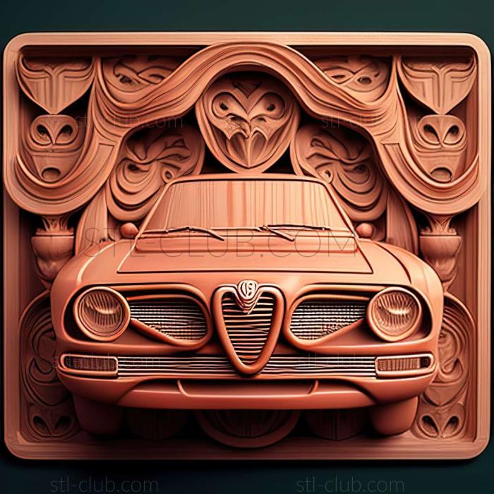 3D мадэль Alfa Romeo Sprint (STL)